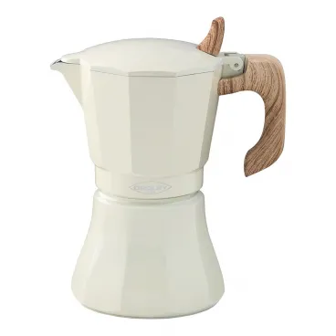 Espressokocher Italienische Kaffeemaschine Oroley Petra 9 Tassen Creme Aluminium OROLEY Oroley Petra Kaffeemaschine, italienische Kaffeemaschine,