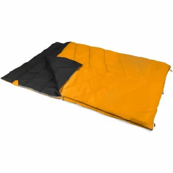 Kampa Schlafsack Doppelschlafsack Campingschlafsack 2,25 X 1,5 M Gelb