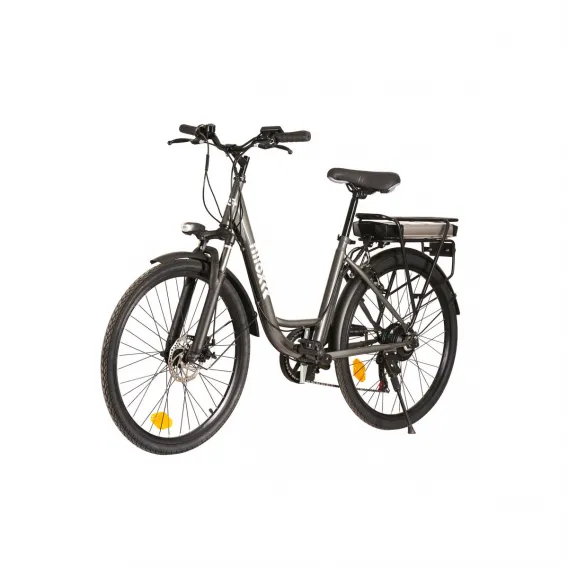 Nilox Elektrisches Fahrrad J5 Plus Grau Schwarz/Grau 25 km/h 26