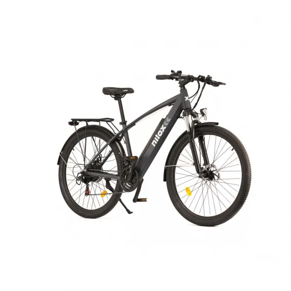 Nilox Elektrisches Fahrrad X7 Plus Schwarz 27,5 25 km/h