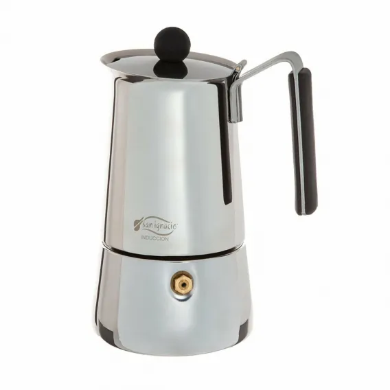 San ignacio Espressomaschine Kaffeemaschine San Ignacio Milan Edelstahl 6 Tassen