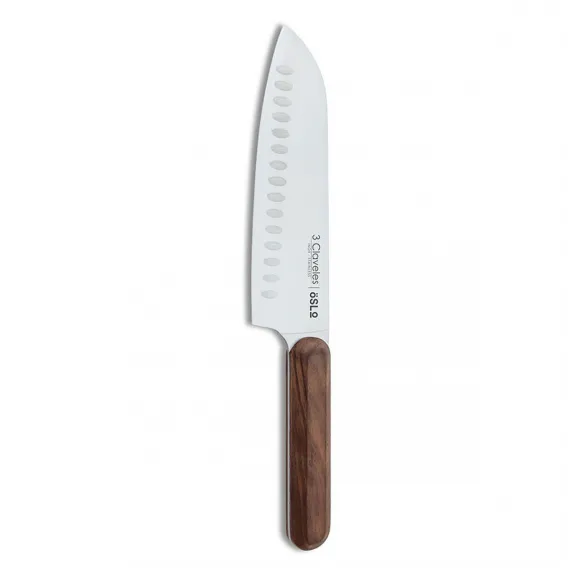 Santokumesser 3 Claveles Oslo Edelstahl 17,5 cm