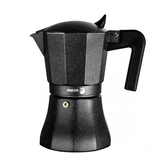 Espressokocher Italienische Kaffeemaschine FAGOR Tiramisu Aluminium 9 Tassen