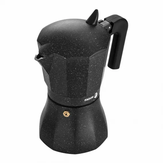 Fagor Espressokocher Italienische Kaffeemaschine FAGOR Tiramisu Aluminium 12 Tassen