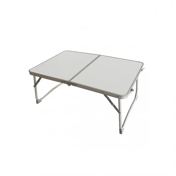 Table Klapptisch Marbueno Aluminium Wei 64 x 29,5 x 42 cm