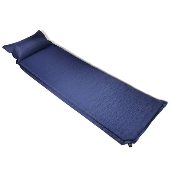 Isomatte Luftmatratze Luftbett Campingmatte Schlafmatte blau