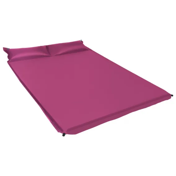 Aufblasbare Isomatte Luftmatratze Luftbett Campingmatte Schlafmatte 130x190 rosa