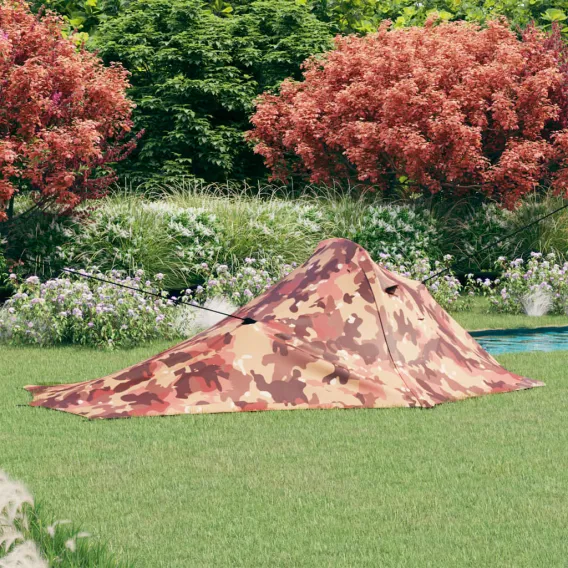Familienzelt Kuppelzelt Campingzelt 317x240x100 cm Camouflage