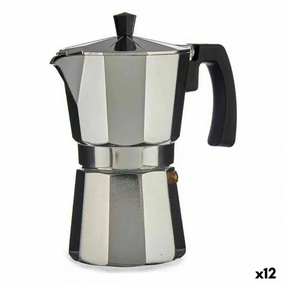 Espressokocher Italienische Kaffeemaschine Aluminium 150 ml 12 Stck