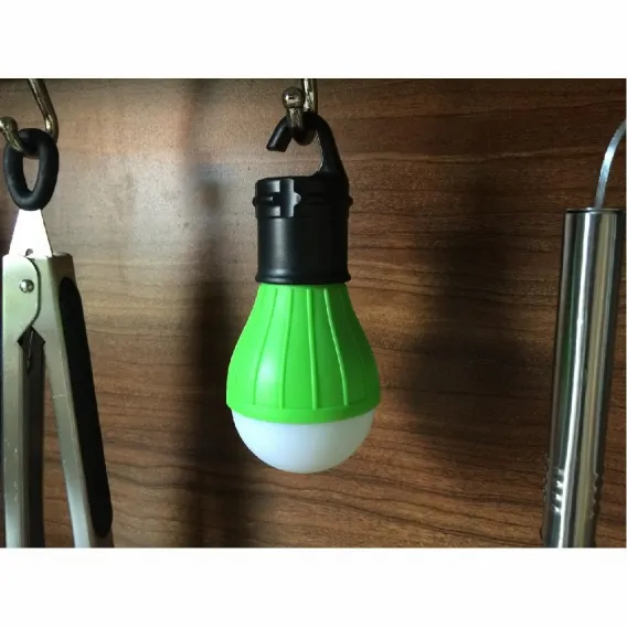 Camping-Zelt-LED-Lampe zum Anhngen grn Campinglaterne Zeltlampe